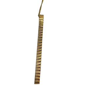 Pince à cravate en Or Rose 18K