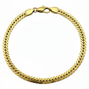 Bracelet Serpent en Or Jaune 18k - 7.13 G
