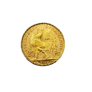 Pièce Rare 20 Francs Coq Marianne