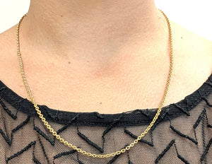 Collier Princesse en Or Jaune 18K 6.30 Grs