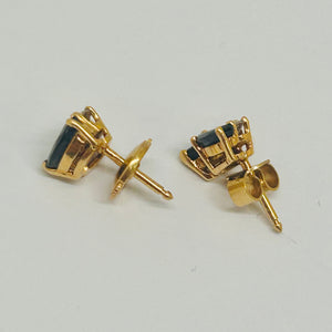 Boucles d'oreilles en or jaune 18K