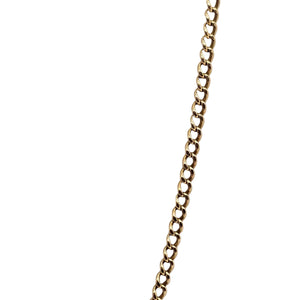 Collier Princesse Or Jaune 18K Gourmette - 43cm - 5.29gr