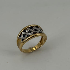 Bague Or Jaune 18K Taille-54