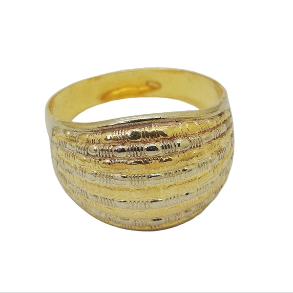 Bague en Or Jaune 18k - 5.36 G