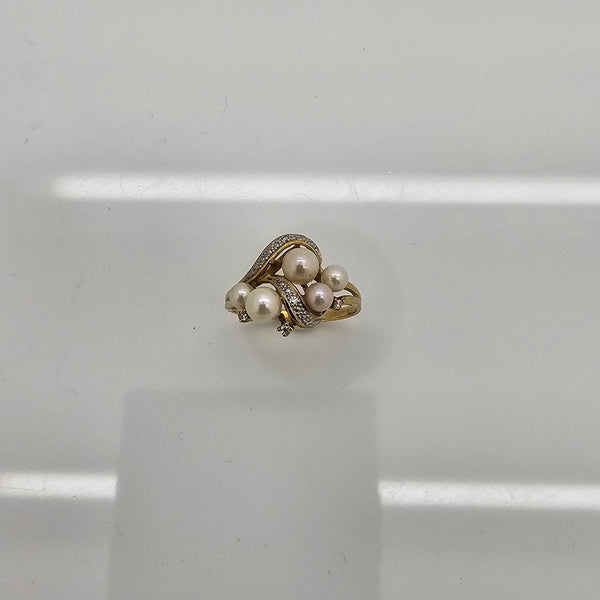 Bague en Or Jaune 18K - 3.55G - Taille 57