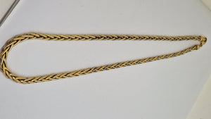 Collier Maille Palmier 2 Ors 18 K - 19,07 Grs