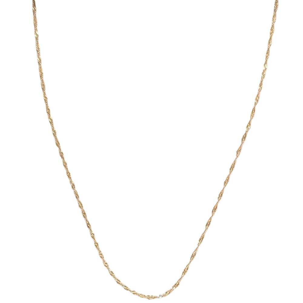 Collier Princesse en Or Jaune 18K - 1.58G