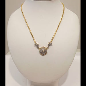 Collier Matinée en Or Jaune et Gris 18 K - 11.66 G