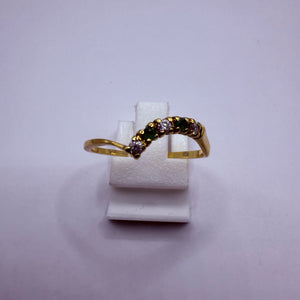 Bague en Or Jaune 18K Taille-60