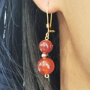 Boucles d'oreilles en or Jaune 18K