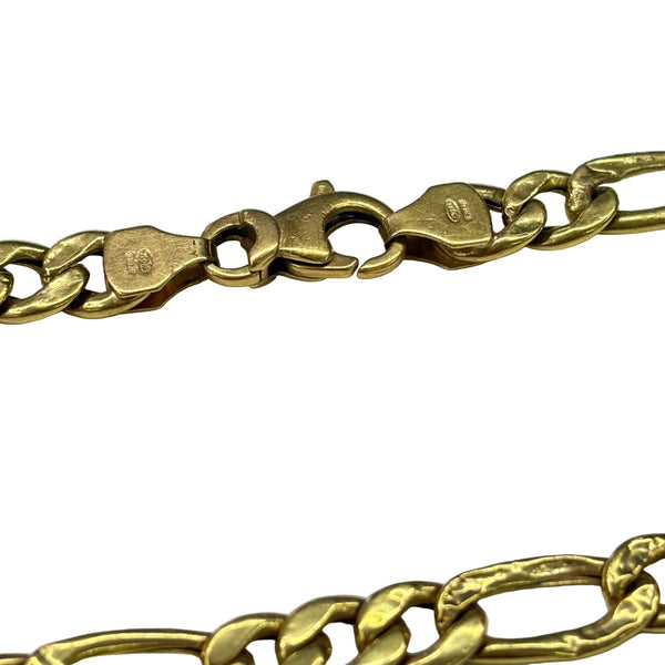 Bracelet Gourmette en Or Jaune 18K
