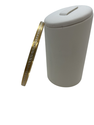 Bracelet semainier en or jaune 18 carats - 11,47g