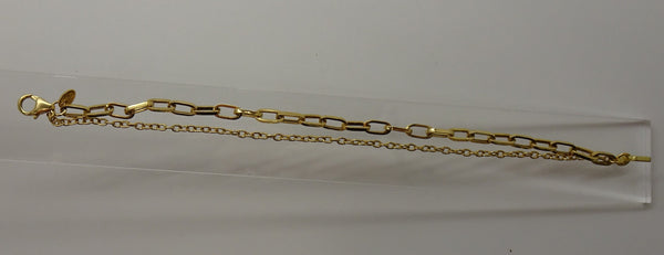 Bracelet or maille cheval