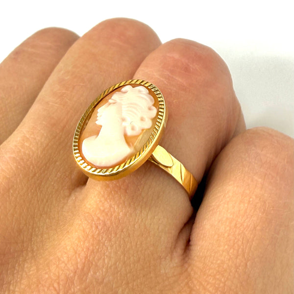 Bague en Or Jaune 18K - Taille 52 - 3.65g