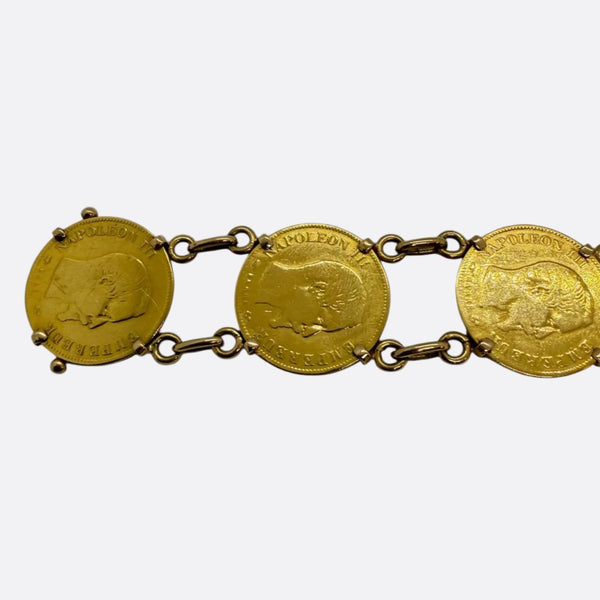 Bracelet Maillon Forçat en Or Jaune 18k - 22.54 G