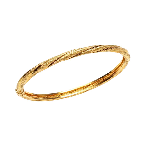 Bracelet Jonc en Or Jaune 18k - 6.21 G
