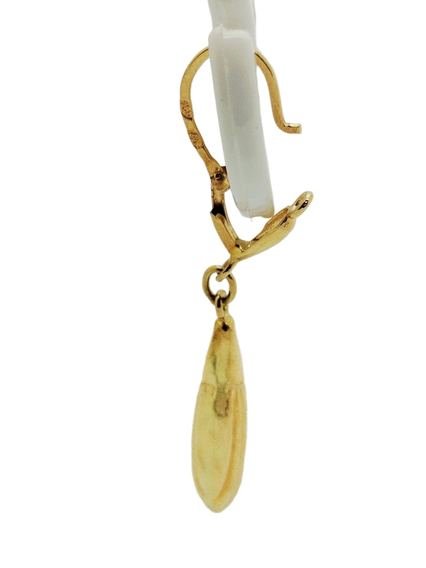Boucles d'oreilles en or jaune 18K - 1.57 G