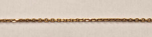 Collier Princesse Or Jaune 18K avec Anneau Ressort