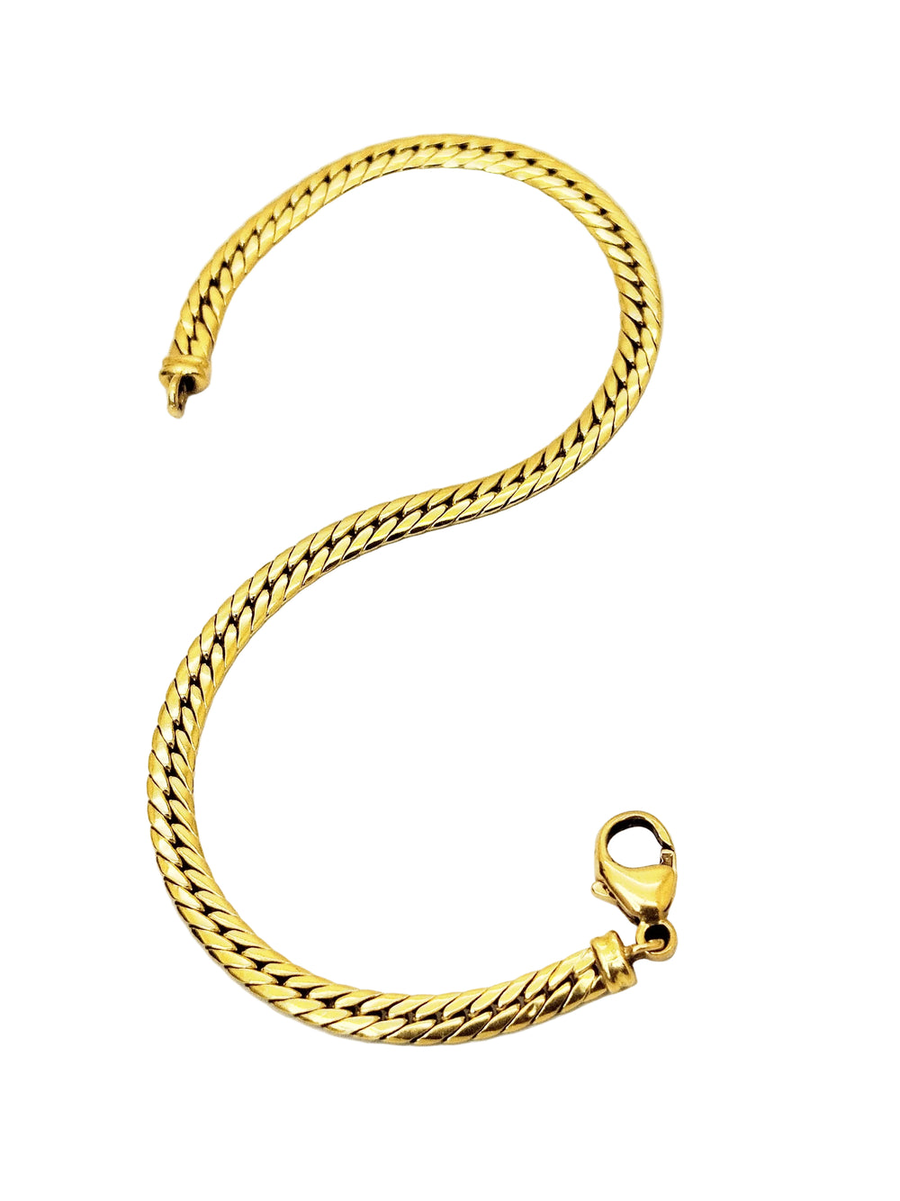 Bracelet en Or jaune 18K 16,5 cm -  4.91 Grs