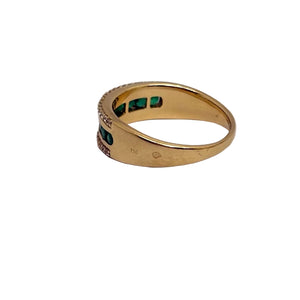 Bague Tank en Or Jaune 18 carats