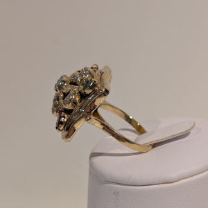 Bagues en Or Jaune 18K - 8.72 Grs - Taille 60