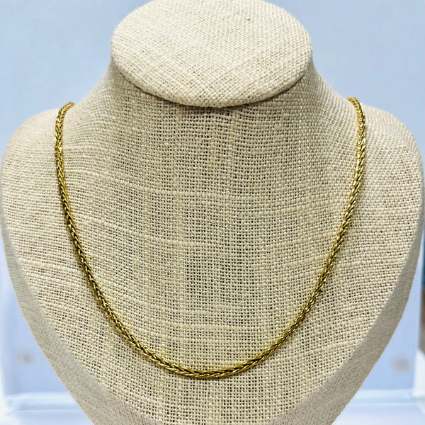 Collier Princesse en Or Jaune 18k