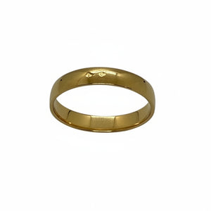 Bague Alliance en Or Jaune 18 K Taille 63 - 3.61 G