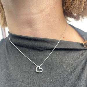 Collier Princesse en Or Blanc 18K 2.78 Grs