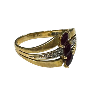 Elégante bague en Or Jaune 18K - T54 - 2.47Grs