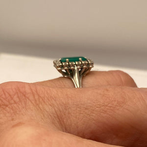 Bague en Or Gris 18K - Taille 52