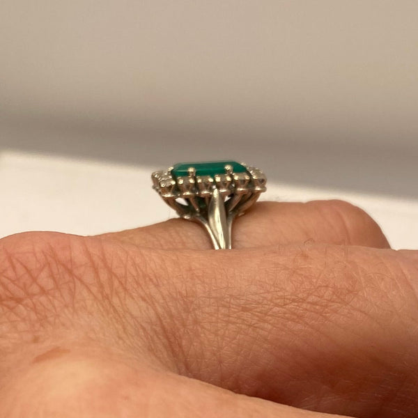 Bague en Or Gris 18K - Taille 52