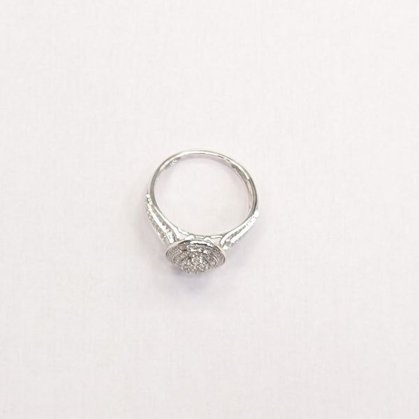 Bagues en or blanc 18K - Taille 56 -  3.64 G