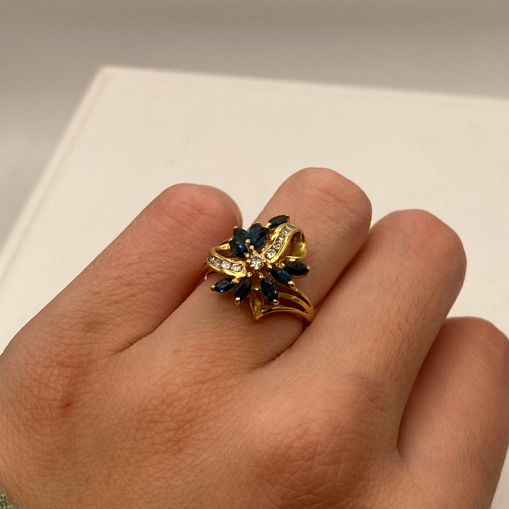 Bagues en Or Jaune 18K Taille-51