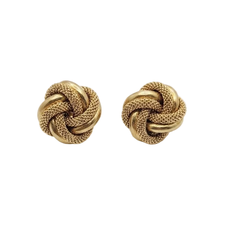 Boucles d'oreilles en Or jaune 18K - 2.17G