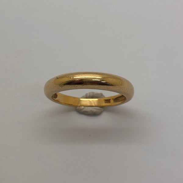 Bague en Or jaune 18K - Taille 62