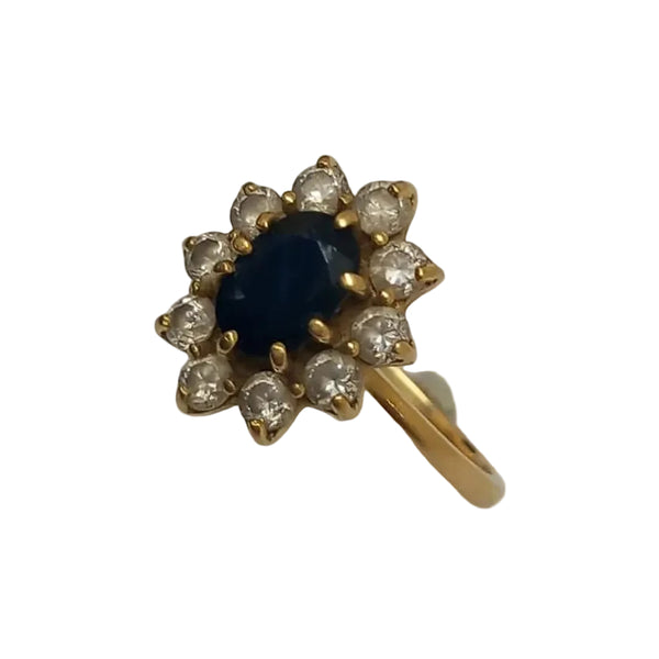 Bague marguerite 18k - 3.09 G