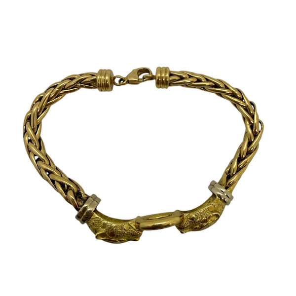 Bracelet Fantaisie en Or Jaune 18K - 22.24 G