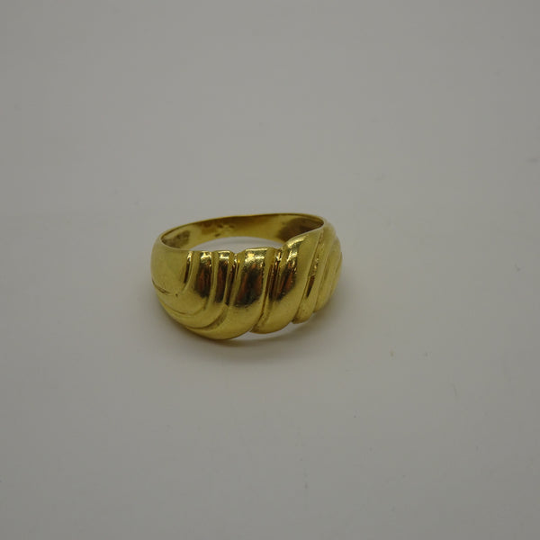 Jonc en Or Jaune 18K Taille 52