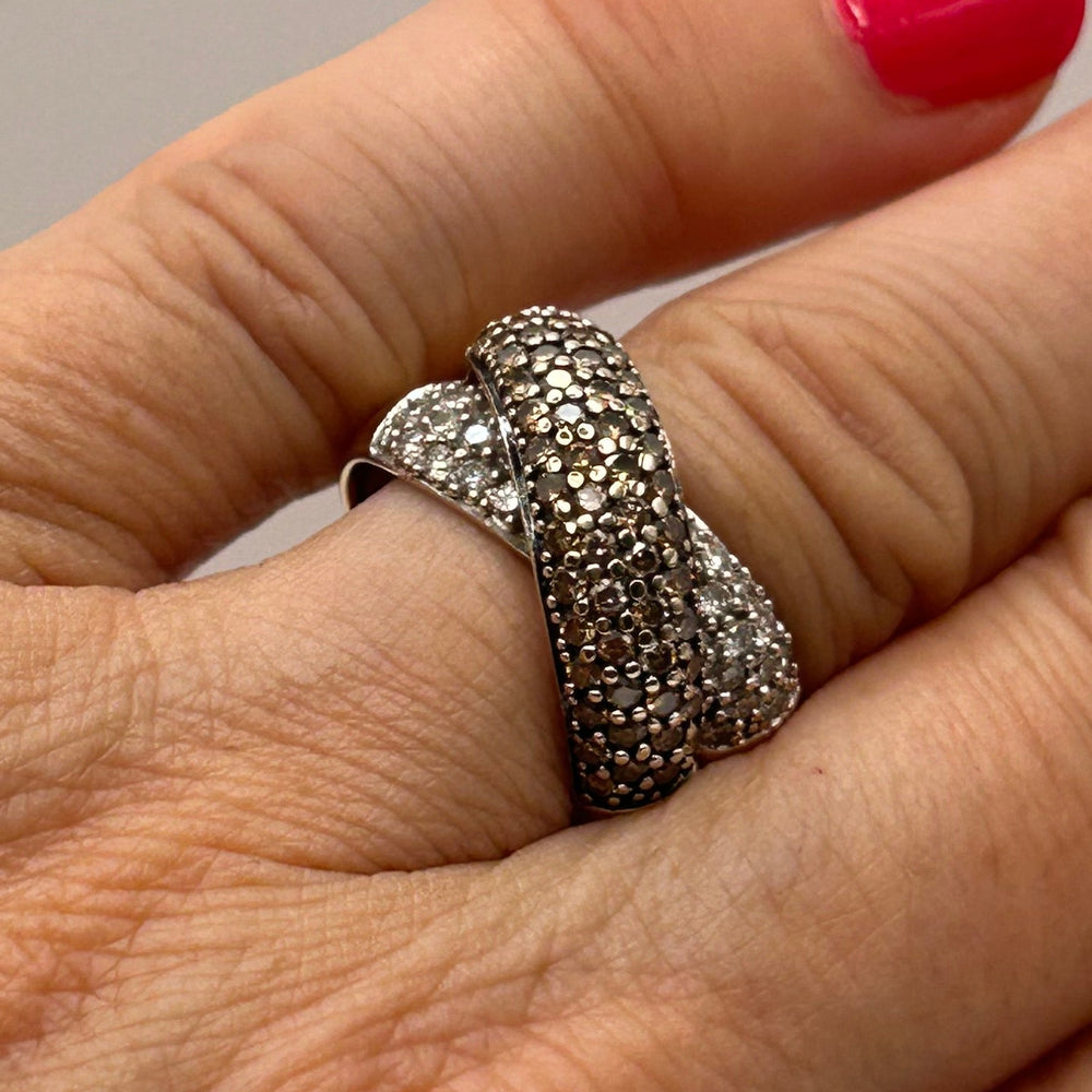 Bague en Or Jaune 18 Carats Diamants