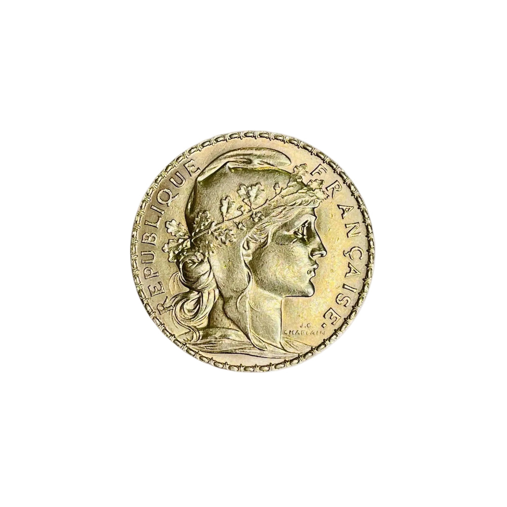 Pièce 20 Francs Or jaune 22K