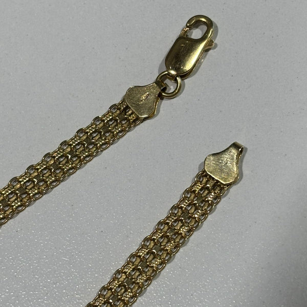 Collier  Princesse en Or Jaune 18k - 17.85gr - 45cm