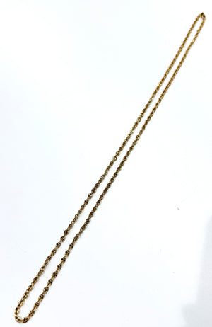 Sautoir en Or Jaune 18k 17.62 Grs - 66cm