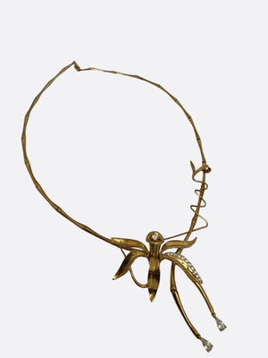 Collier Ras du Cou en Or Jaune 18K - 19.85 Grs