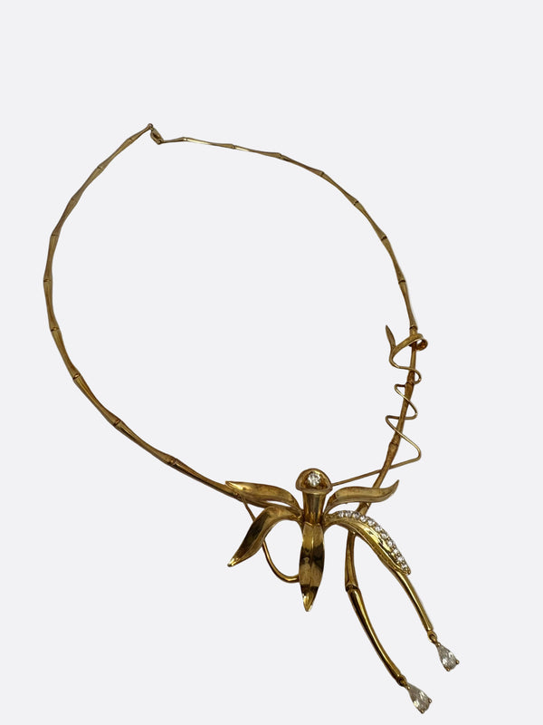 Collier Ras du Cou en Or Jaune 18K - 19.85 Grs