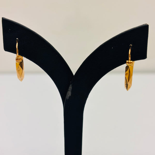 Créoles en or jaune 18K 1.17 Grs