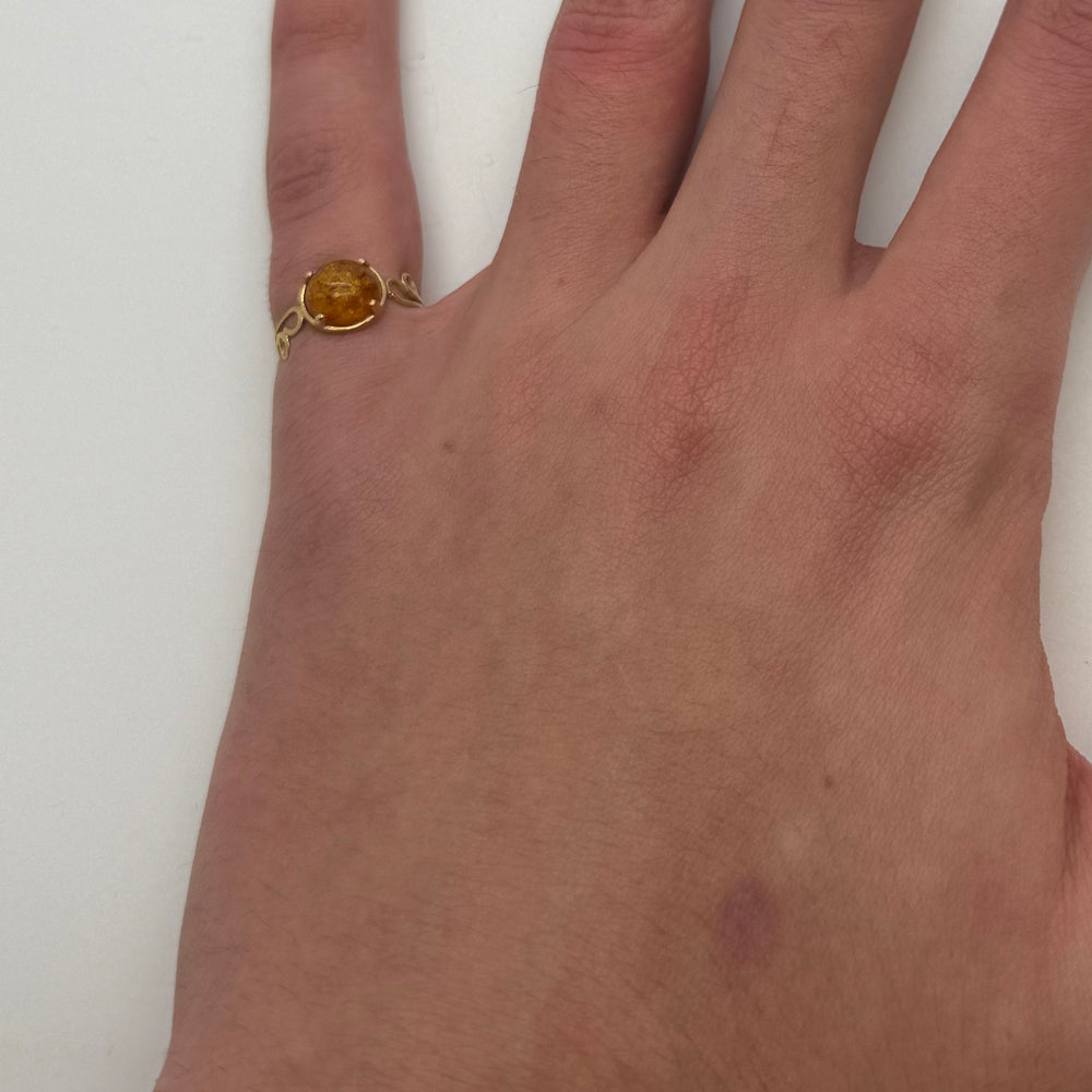 Bague en Or Jaune 18K - Taille 48 - 1.14 Grs