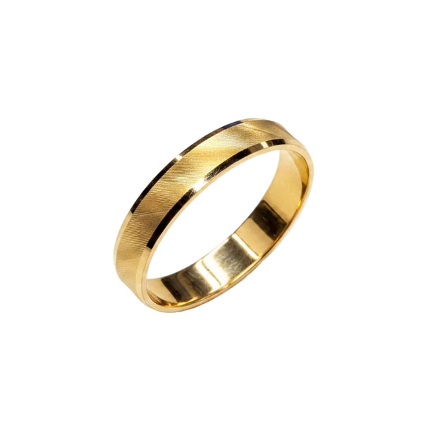 Bague Alliance Or Jaune 18k - Taille 59