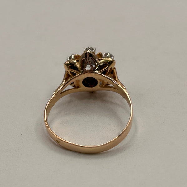 Bague Chou en Or Jaune 18K Taille-57