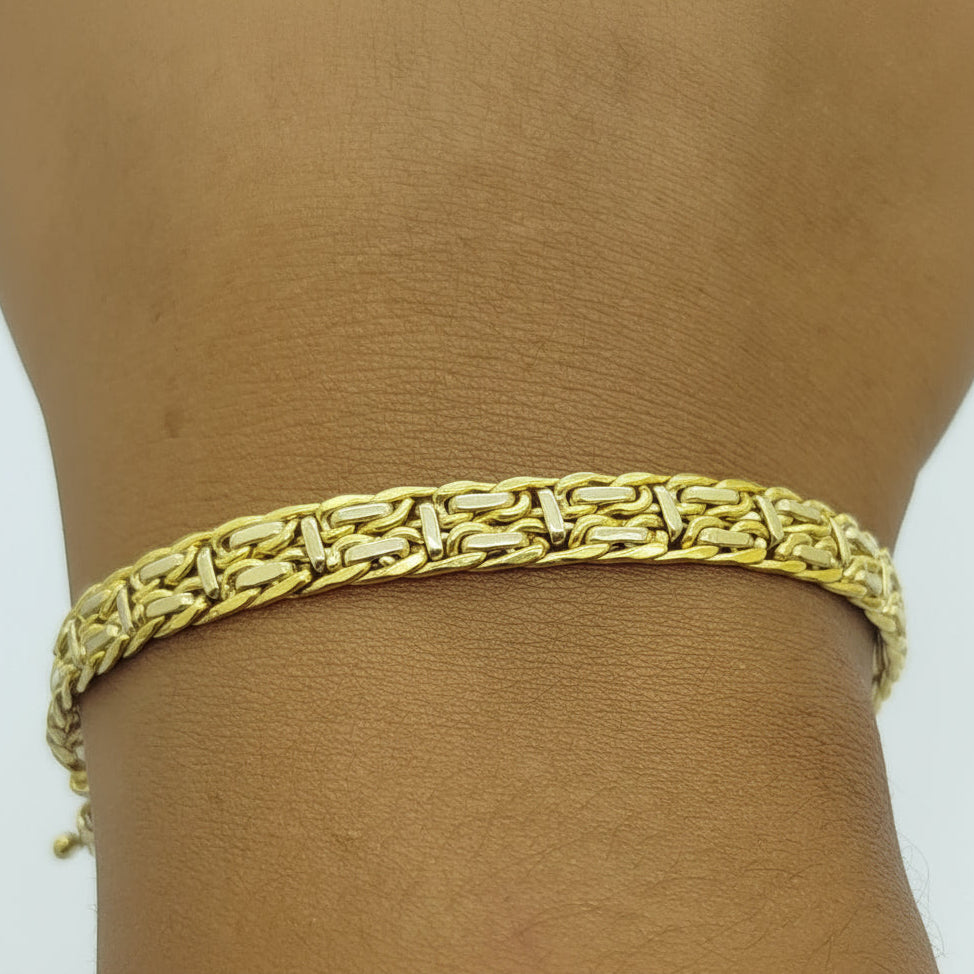 Bracelet Fantaisie Or Jaune 18k