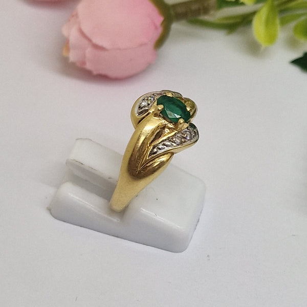 Bague en Or Jaune 18K Taille-57